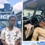 Ghana : un voleur interpellé après avoir dérobé un véhicule blindé de la police en plein jour